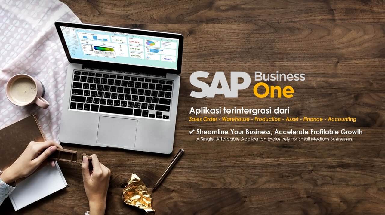 SAP Business One Indonesia Bandung, Absensi Sales Tracking, Erp, RC Electronic, CV